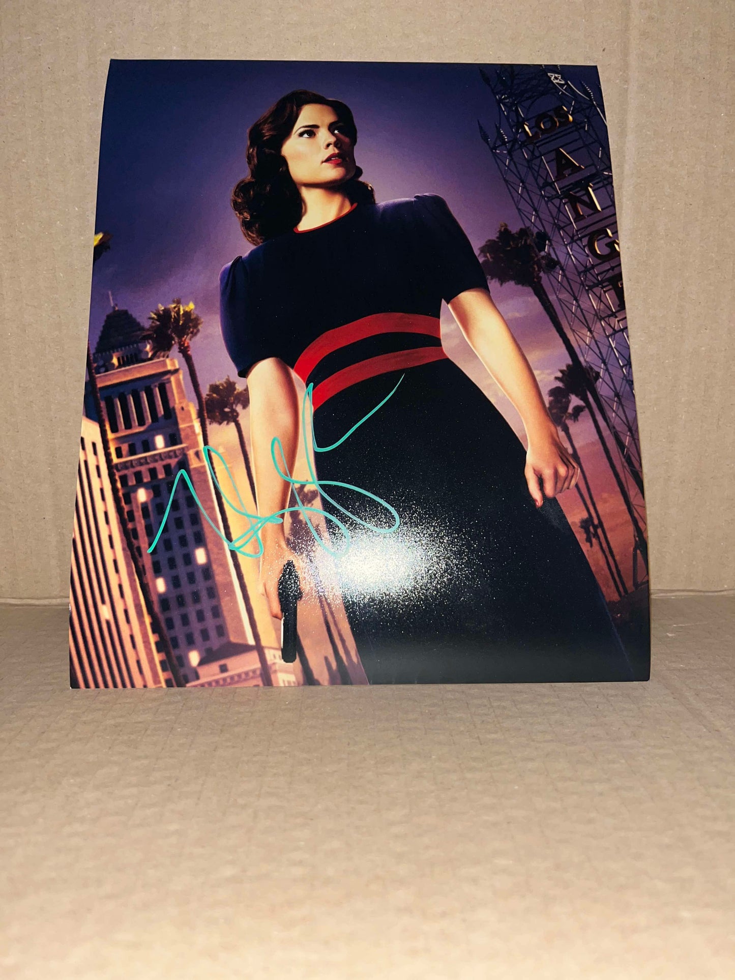 Hayley atwell signed agent carter 10x8