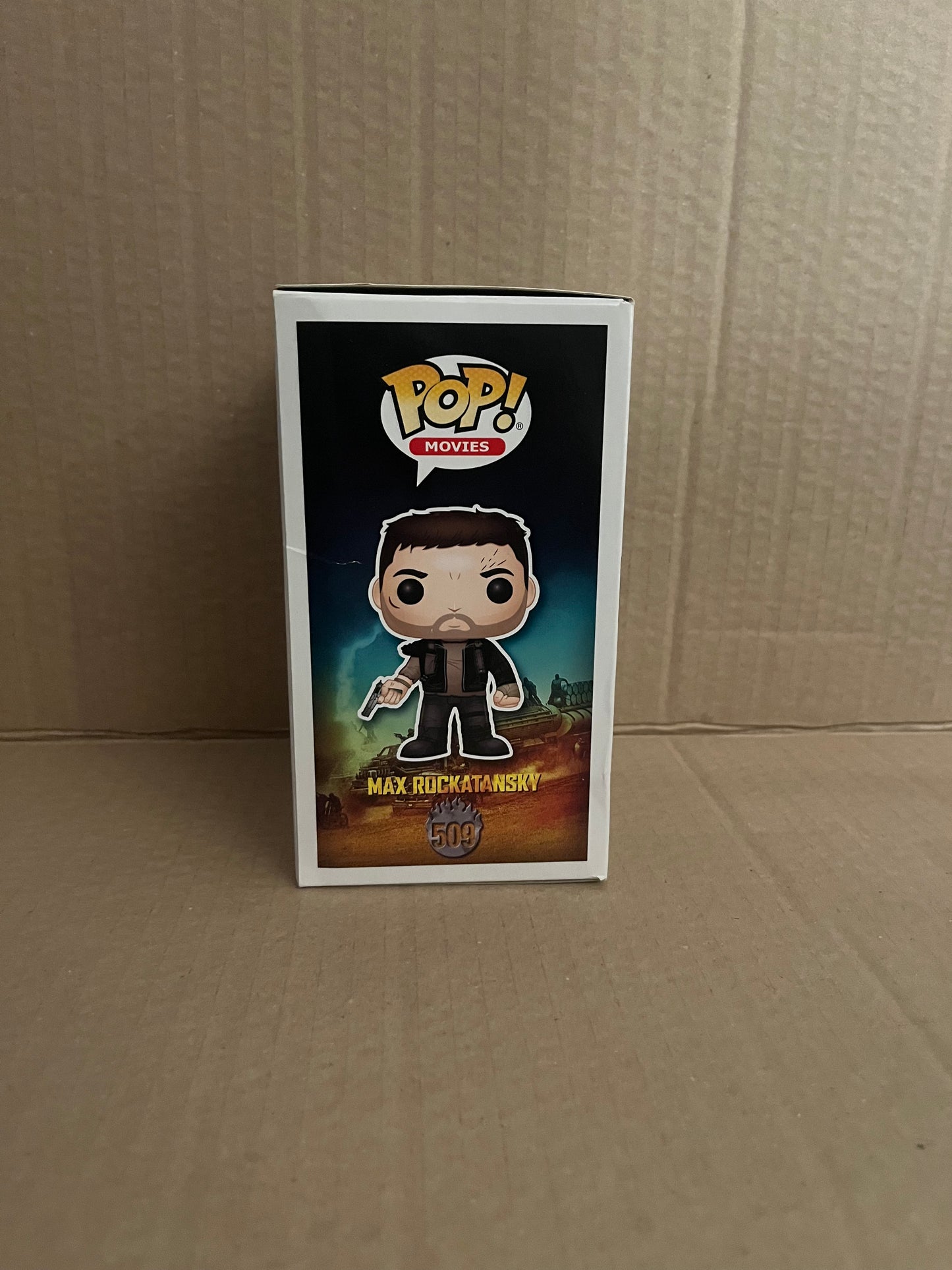 Tom Hardy Signed Funko Pop Max