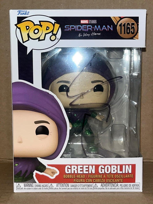 Willem dafoe signed green goblin funko pop