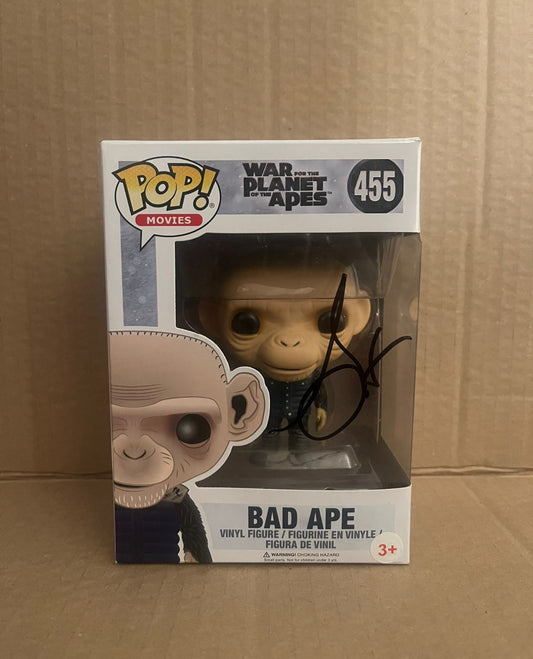 Steve zahn signed bad ape funko pop