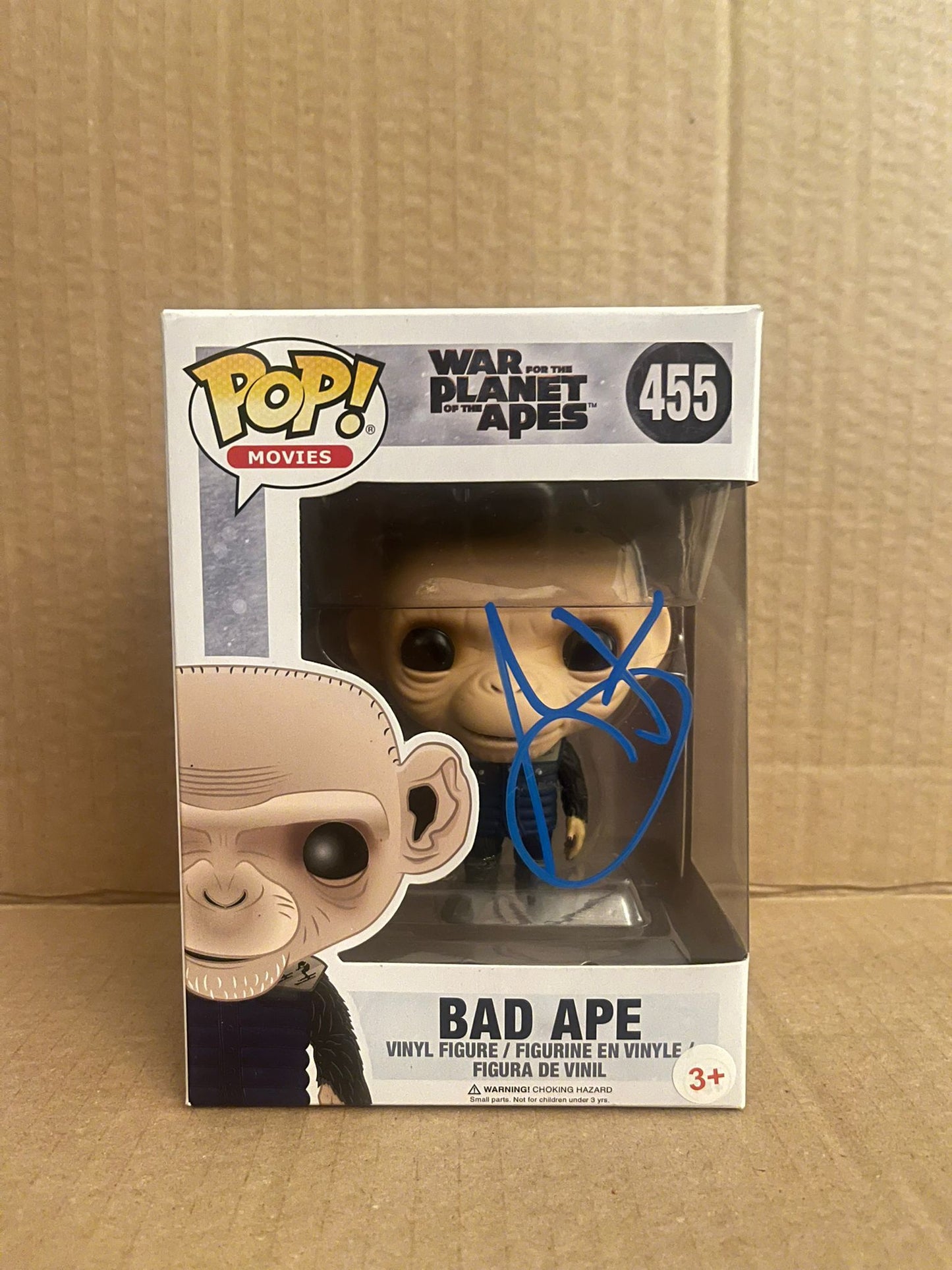 Steve zahn signed bad ape funko pop