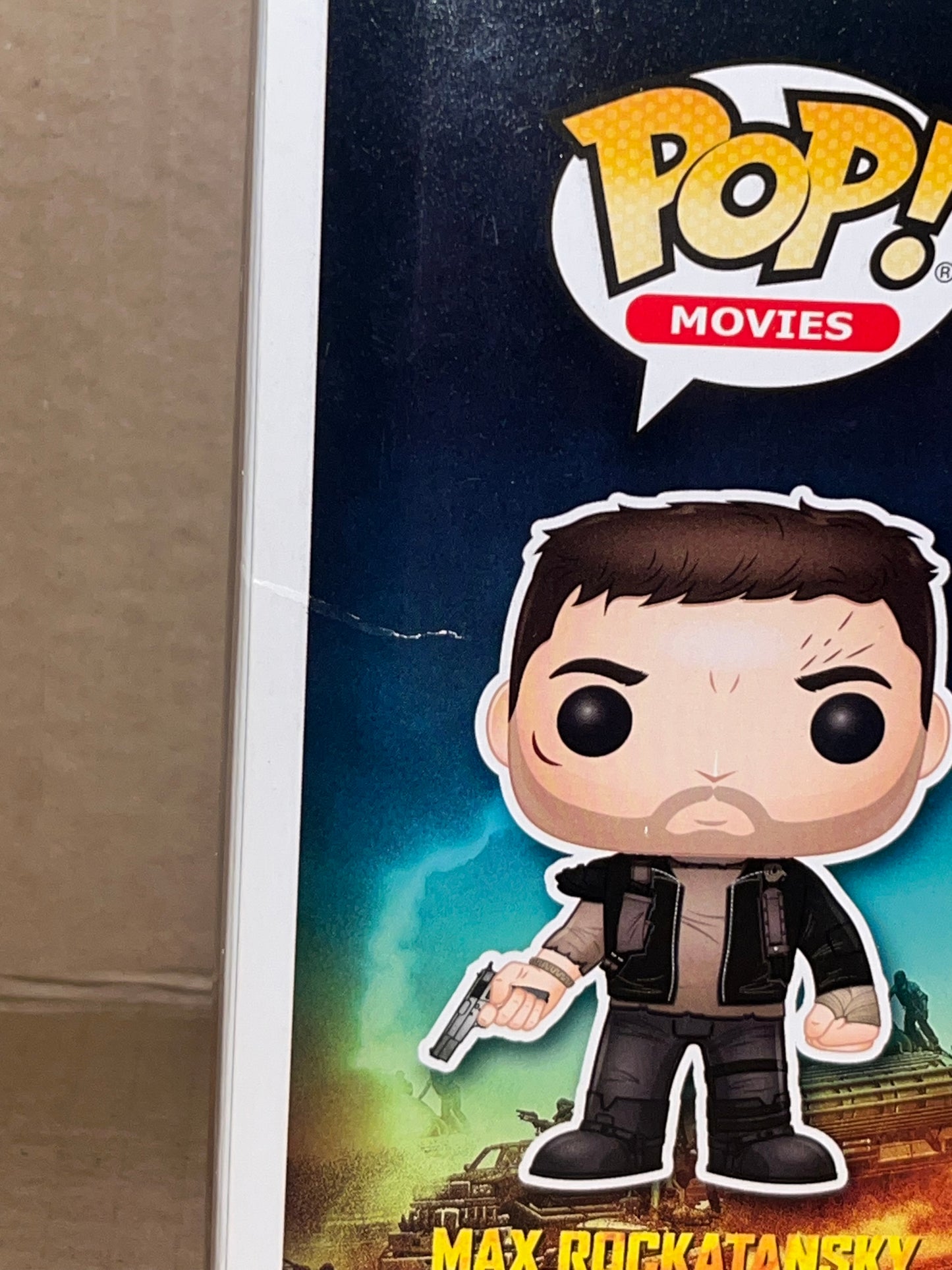 Tom Hardy Signed Funko Pop Max