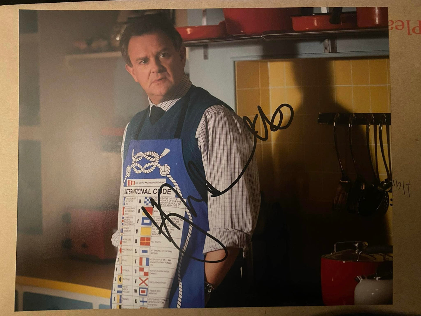 Hugh Bonneville 10x8