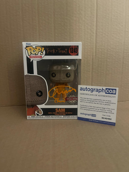 Quinn lord signed Sam Funko pop with ACOA