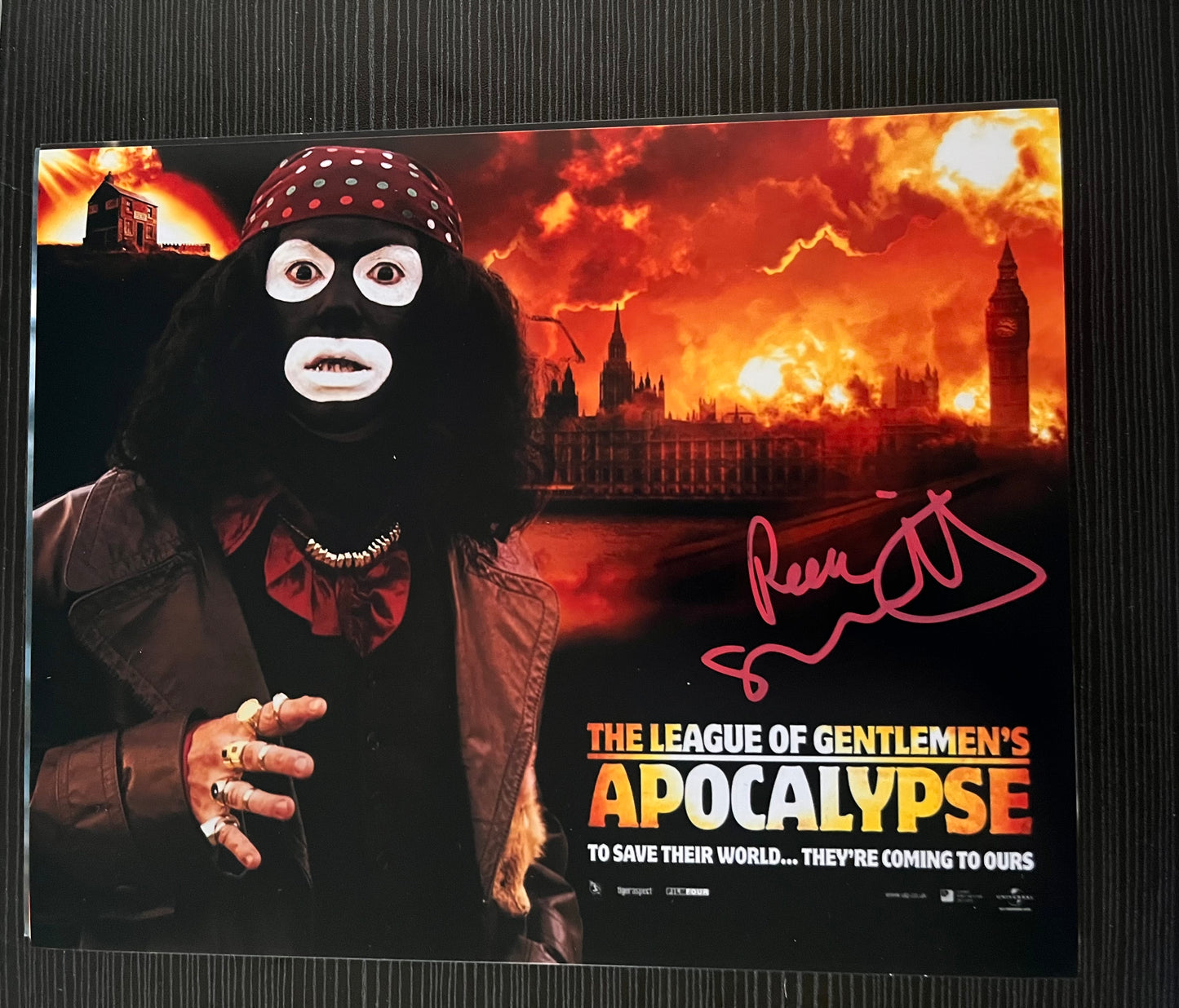 Reece Shearsmith Signed 10x8 2