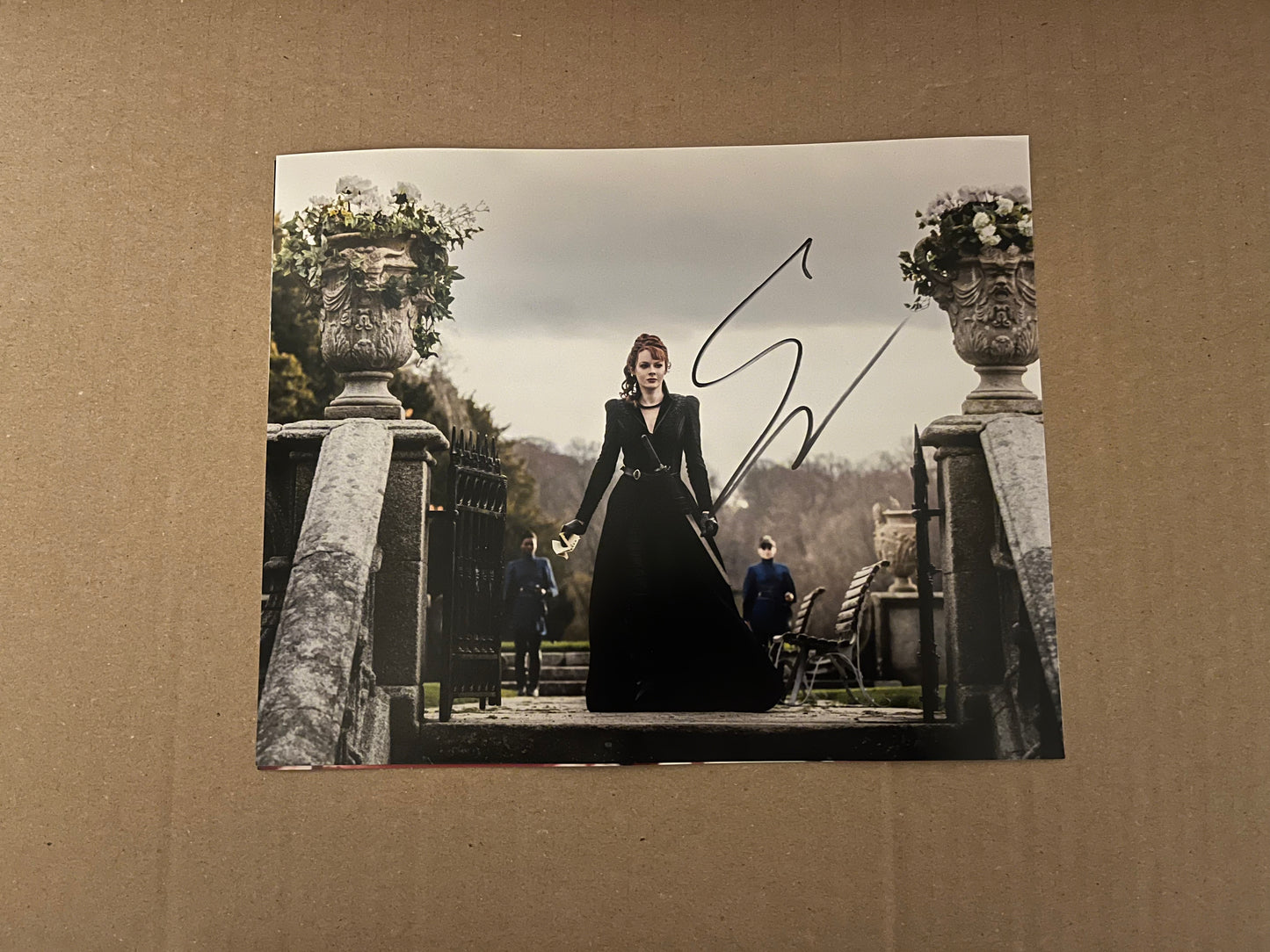 Emily Beecham Signed 10x8