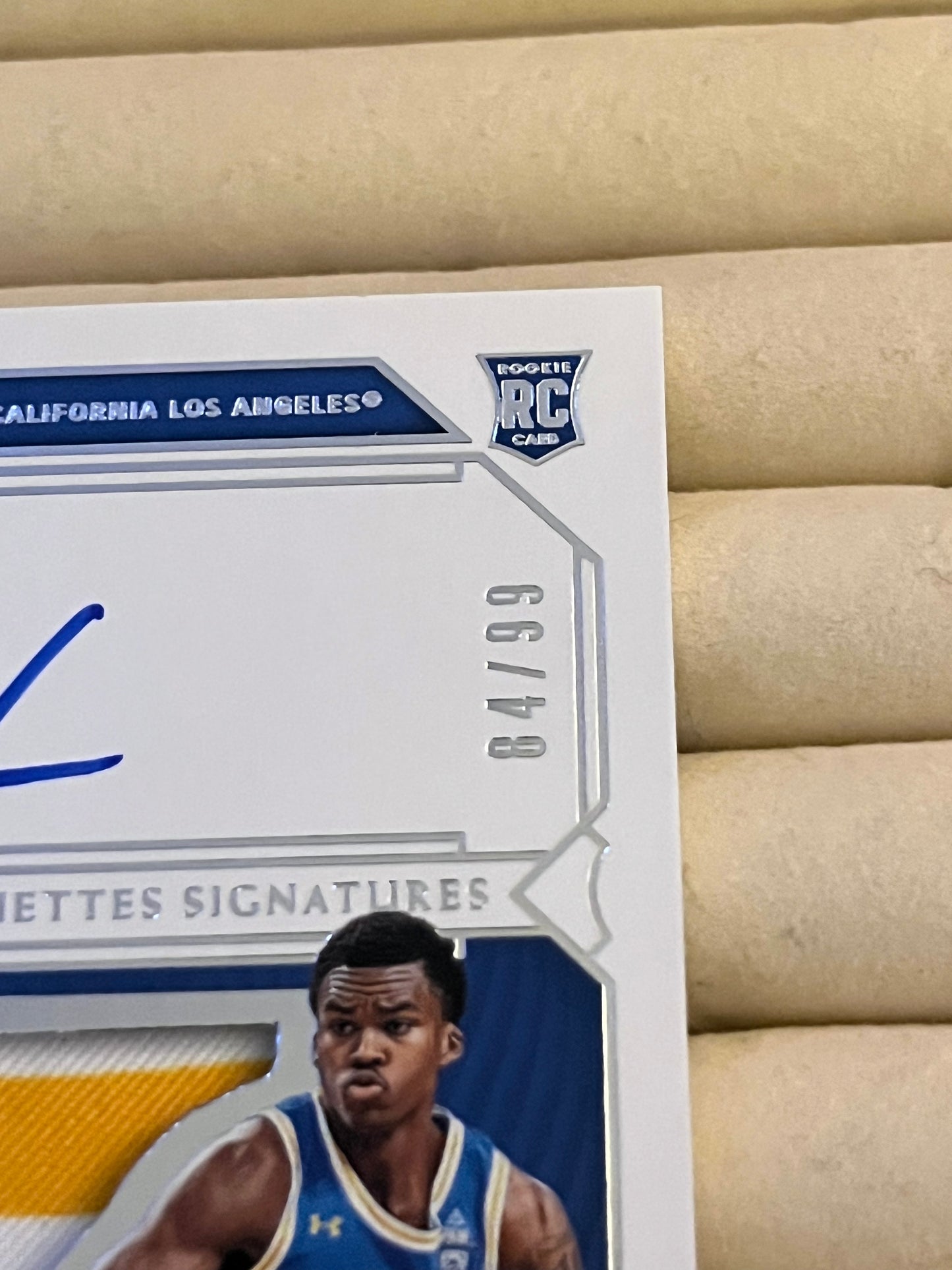 Kris Wilkes signed trading card