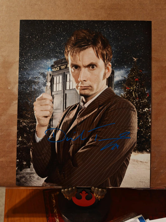 David tennant Signed 10x8