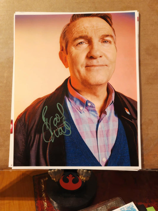 Bradley Walsh signed 10x8