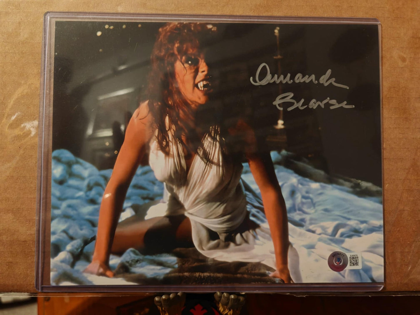 amanda bearse signed 10x8