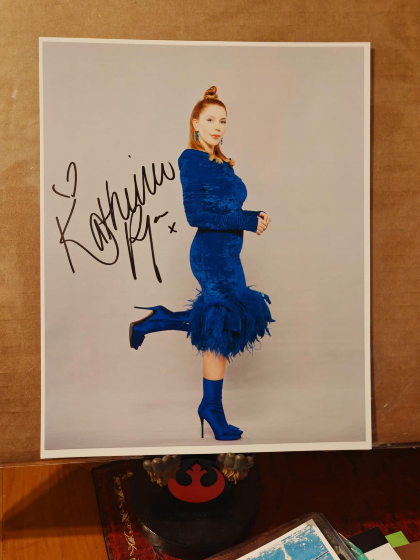 katherine ryan signed 10x8