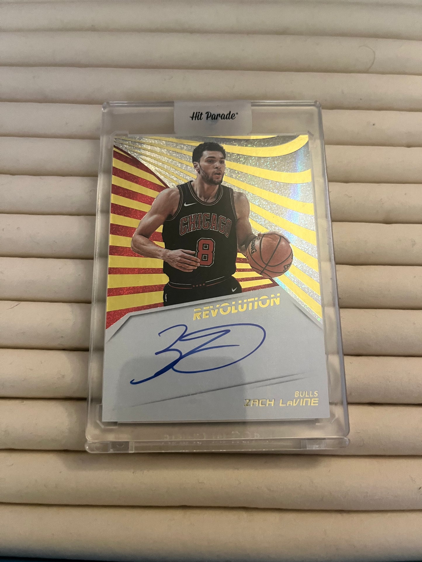 Zach LaVine Signed Trading Card