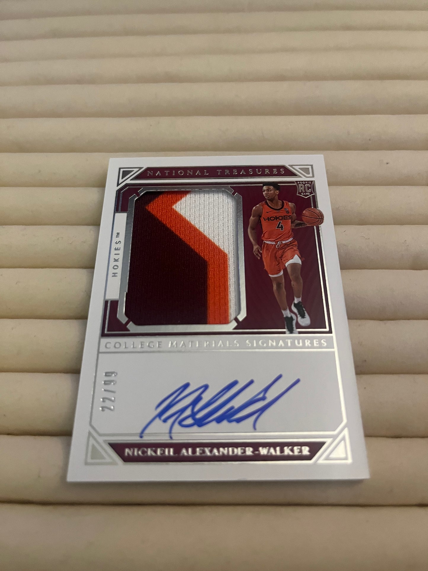 Nickeil Alexander-Walker Signed Trading Card