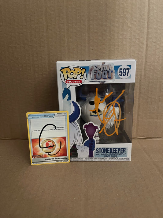 Stonekeeper Signed Funko Pop Orange C