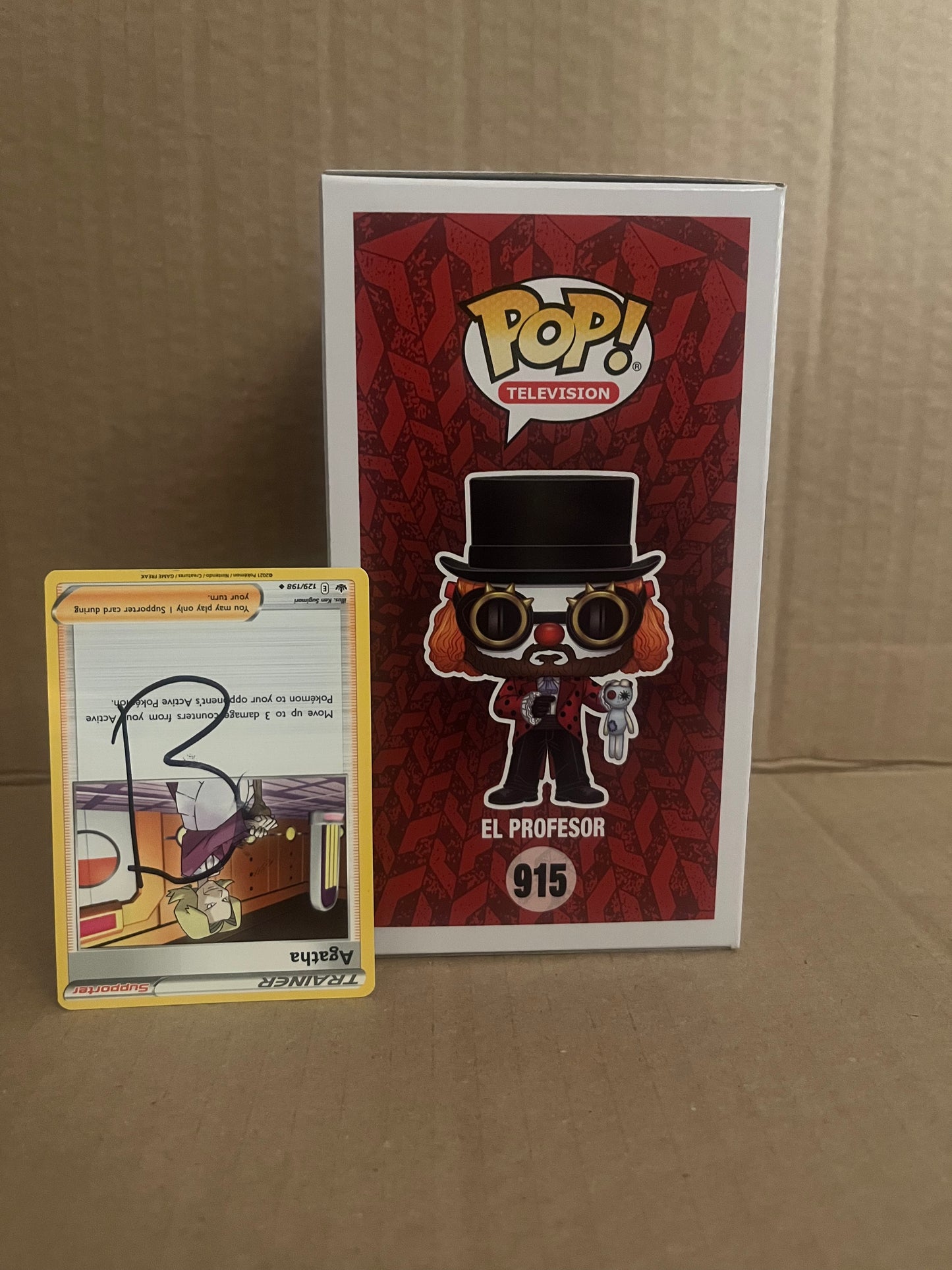 El profesor Signed funko pop B