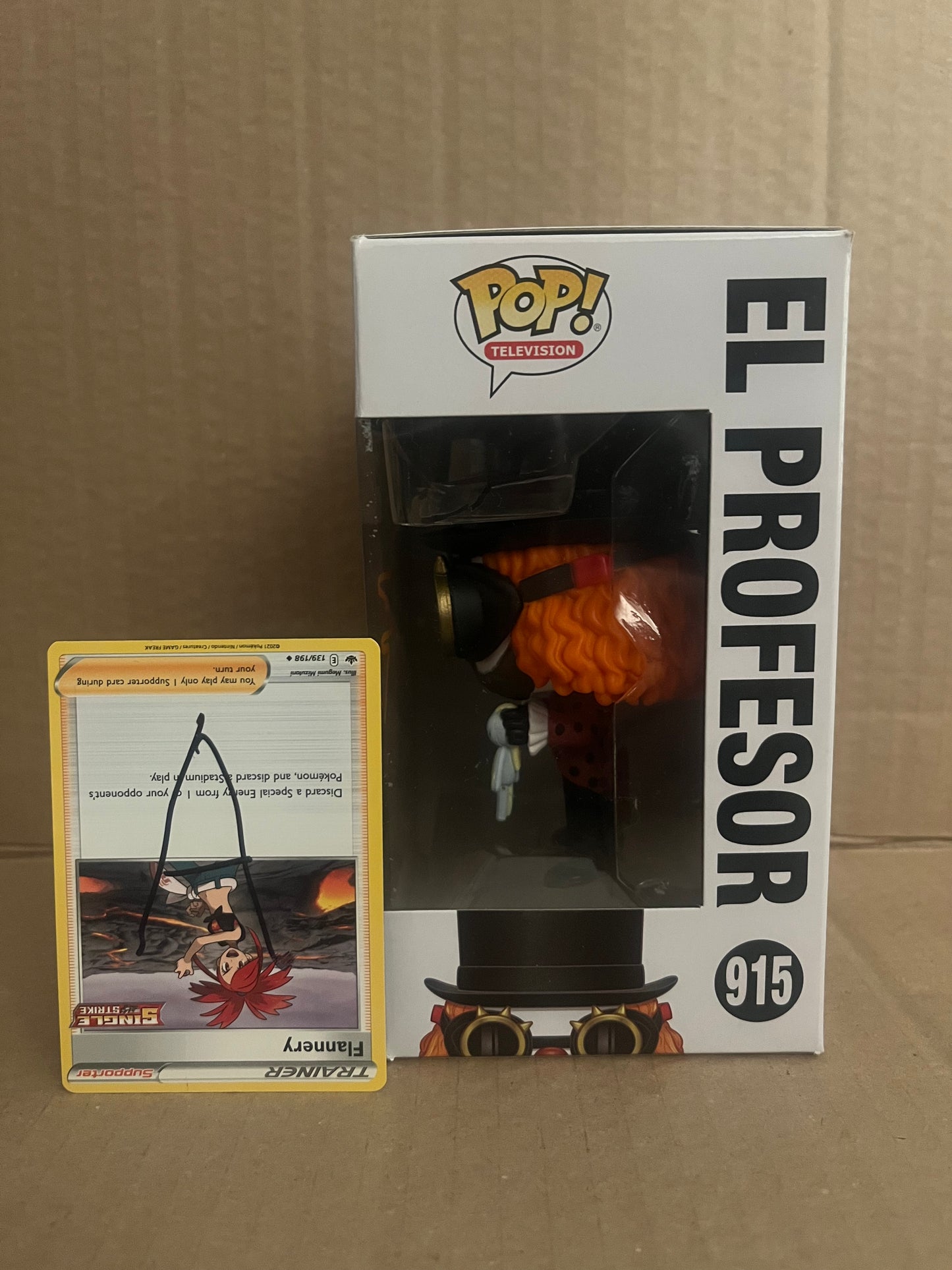 El profesor Signed funko pop A