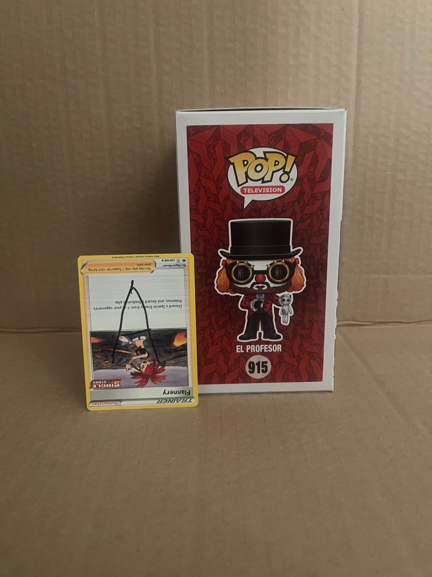 El profesor Signed funko pop A