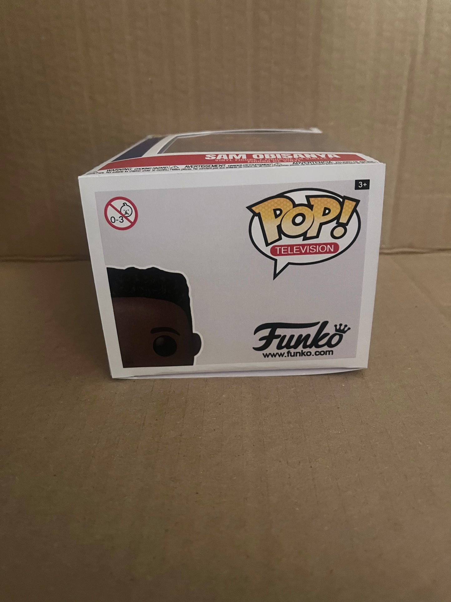 Sam Obidanya Signed Funko Pop Orange