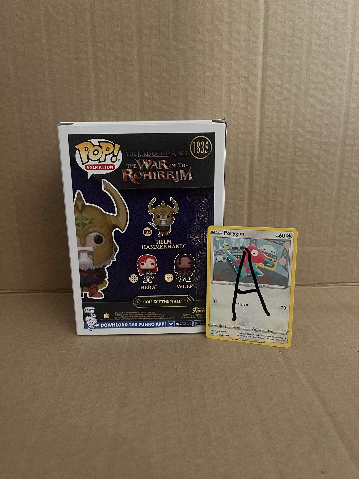 Brian Cox Signed Funko Pop A