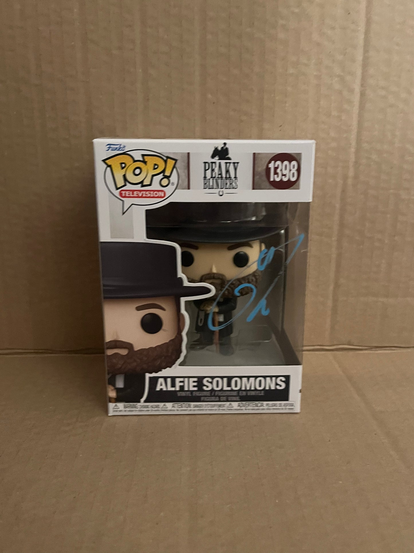 Tom Hardy Signed Funko Pop Alfie