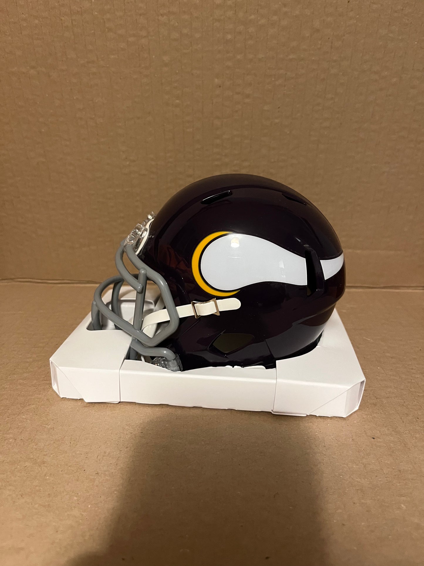 Justin Jefferson signed mini NFL helmet