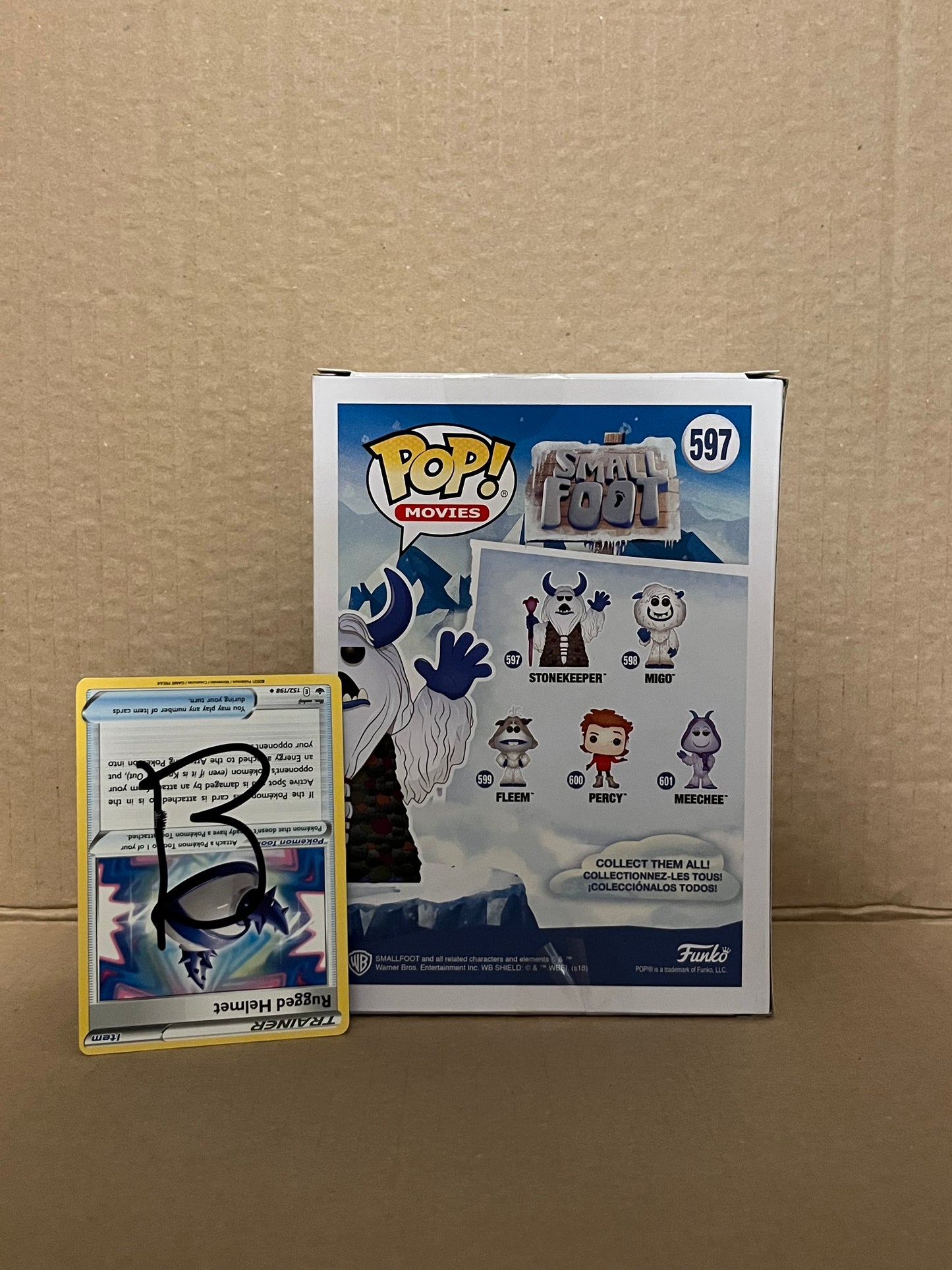 Stonekeeper Signed Funko Pop Blue B