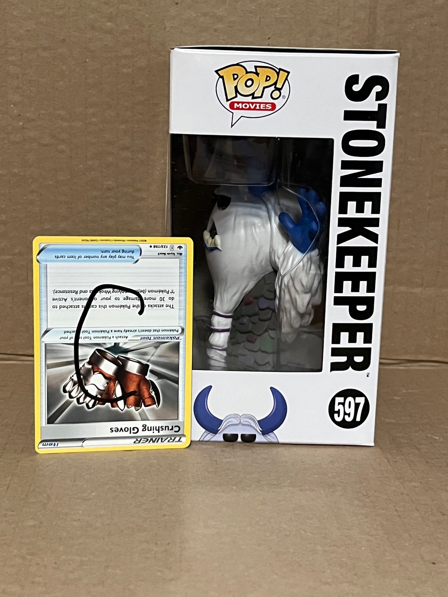 Stonekeeper Signed Funko Pop Blue C