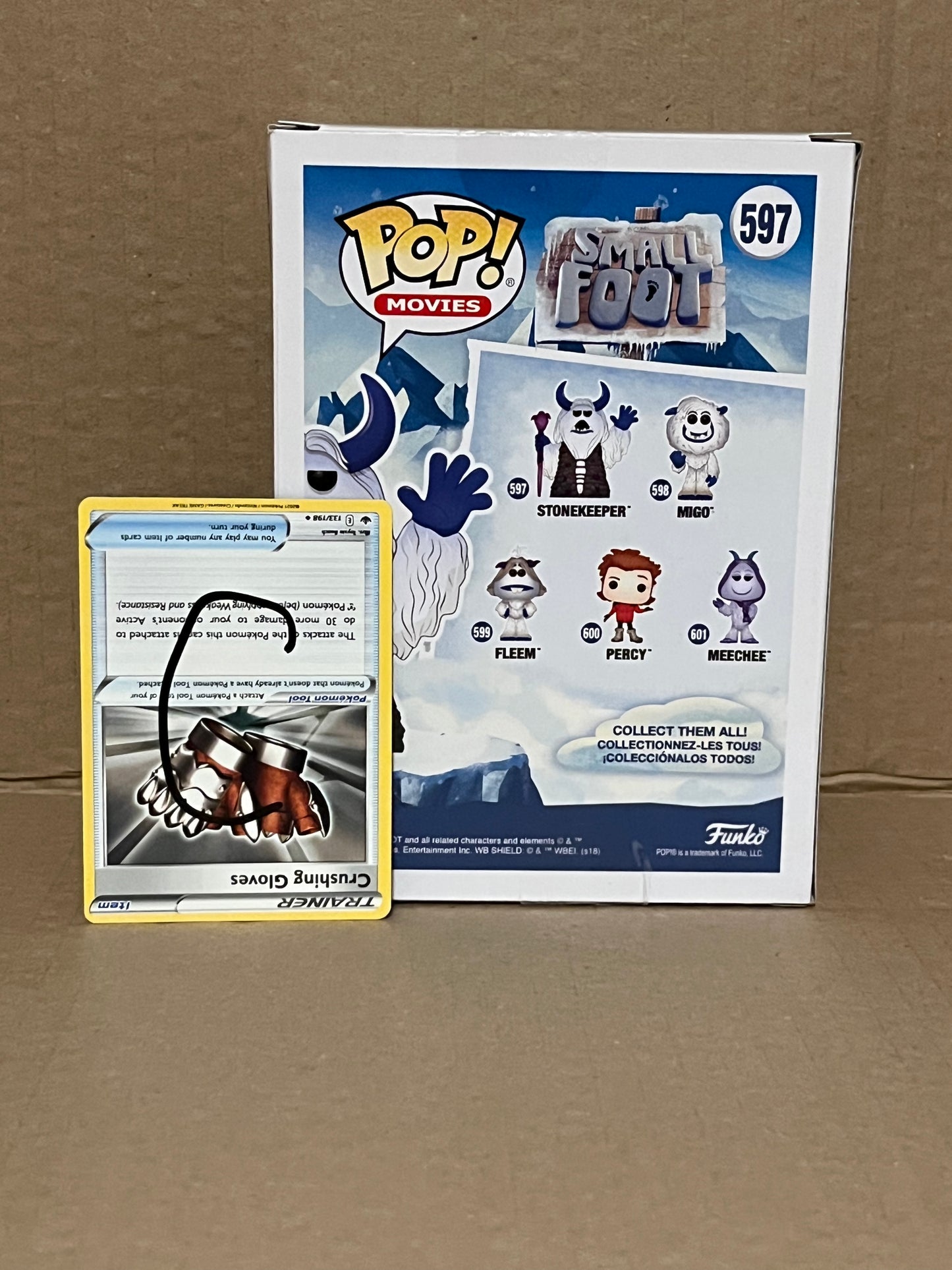 Stonekeeper Signed Funko Pop Blue C