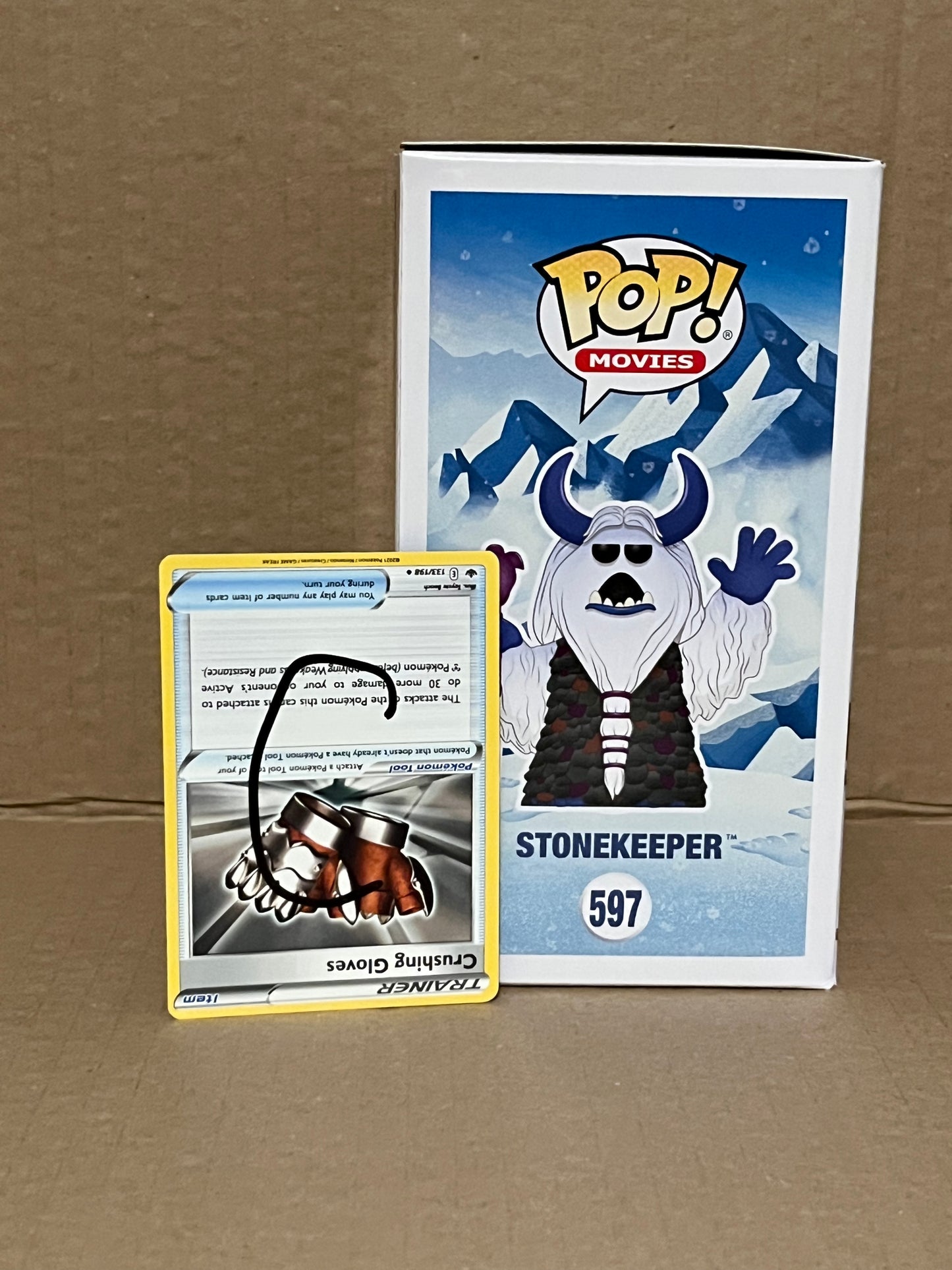 Stonekeeper Signed Funko Pop Blue C