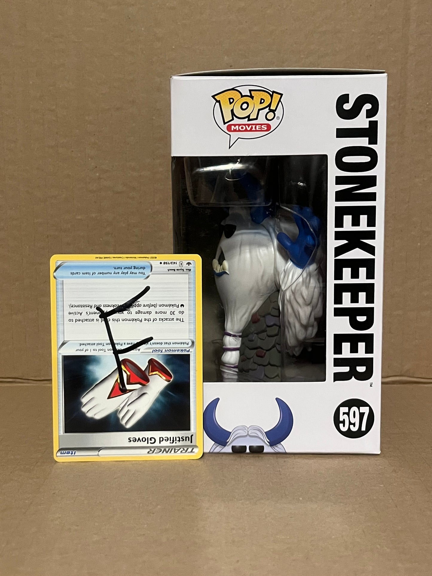 Stonekeeper Signed Funko Pop Blue F