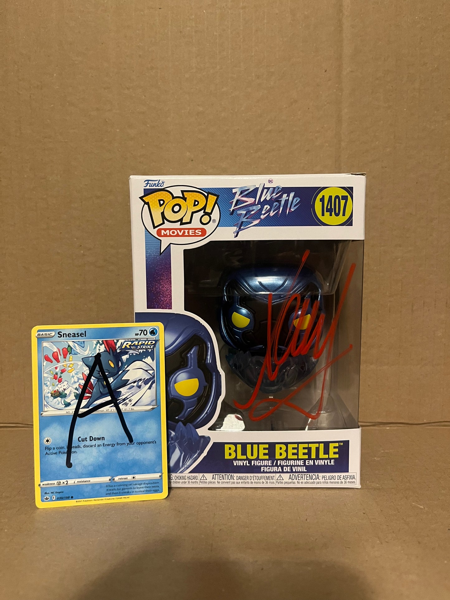 Xolo Maridueña Signed Funko Pop A