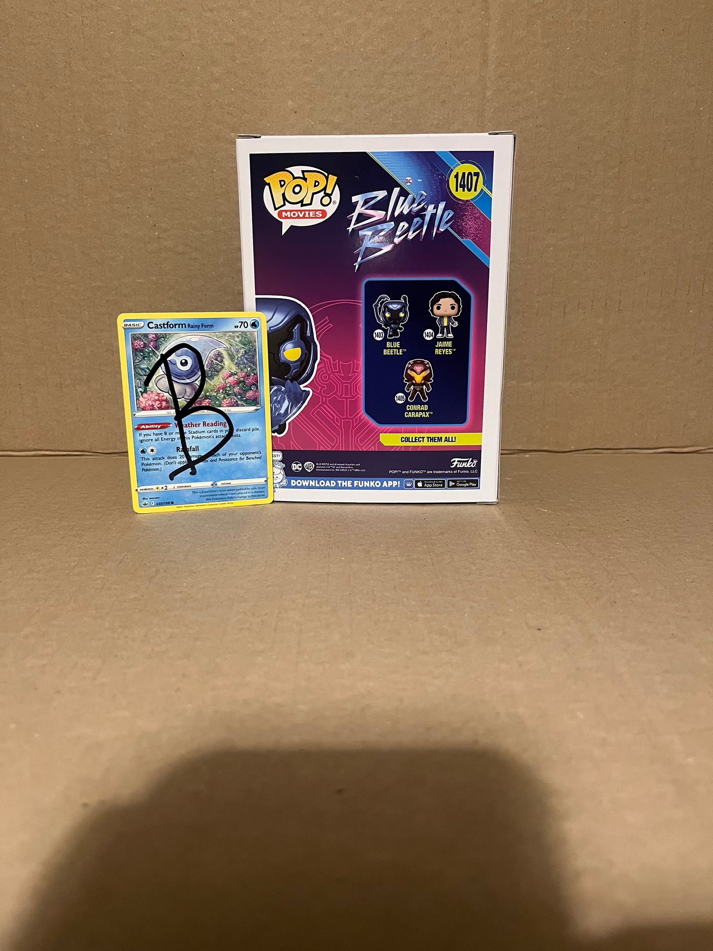 Xolo Maridueña Signed Funko Pop B