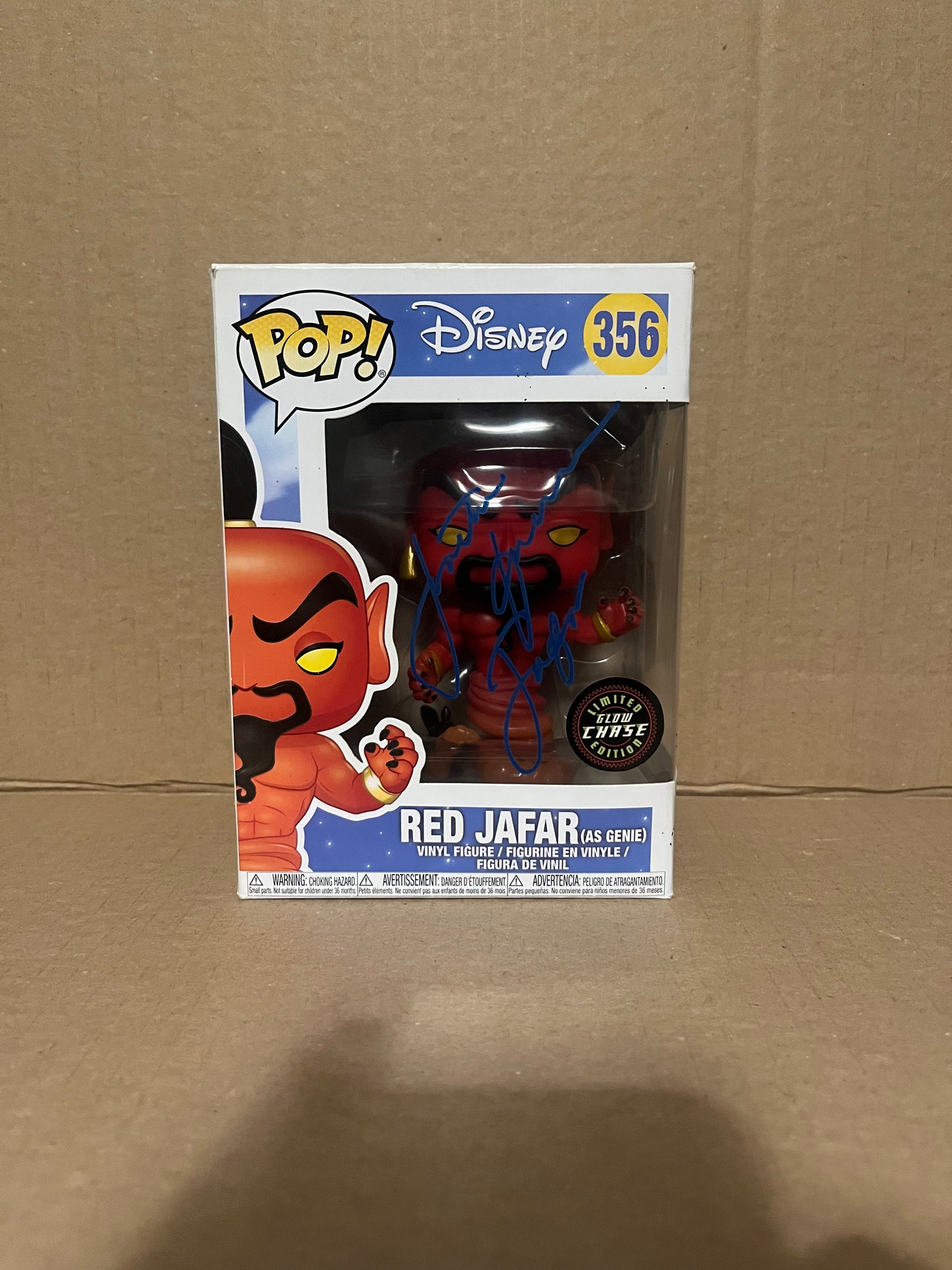 Jonathan Freeman Signed Funko Pop