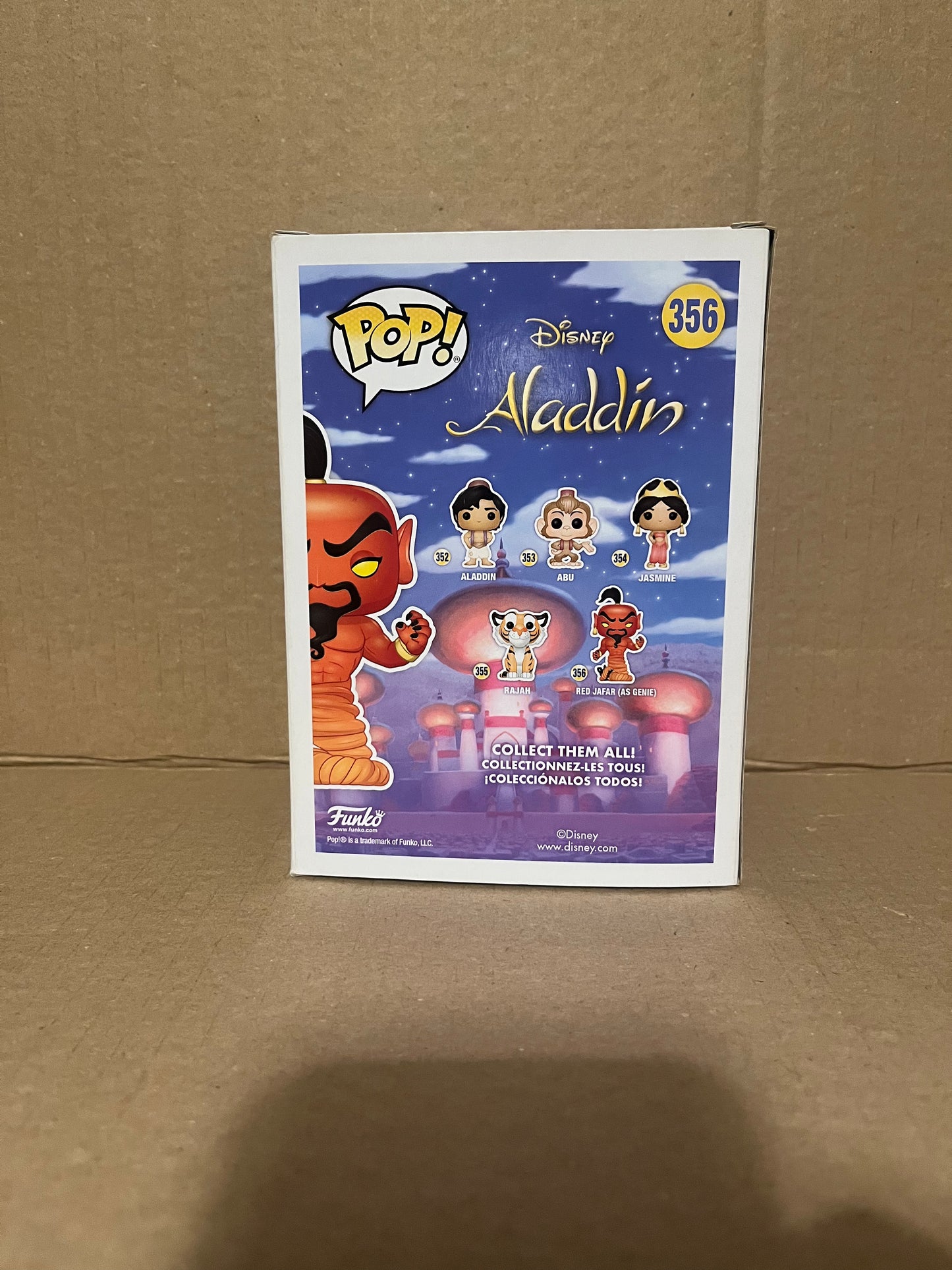 Jonathan Freeman Signed Funko Pop