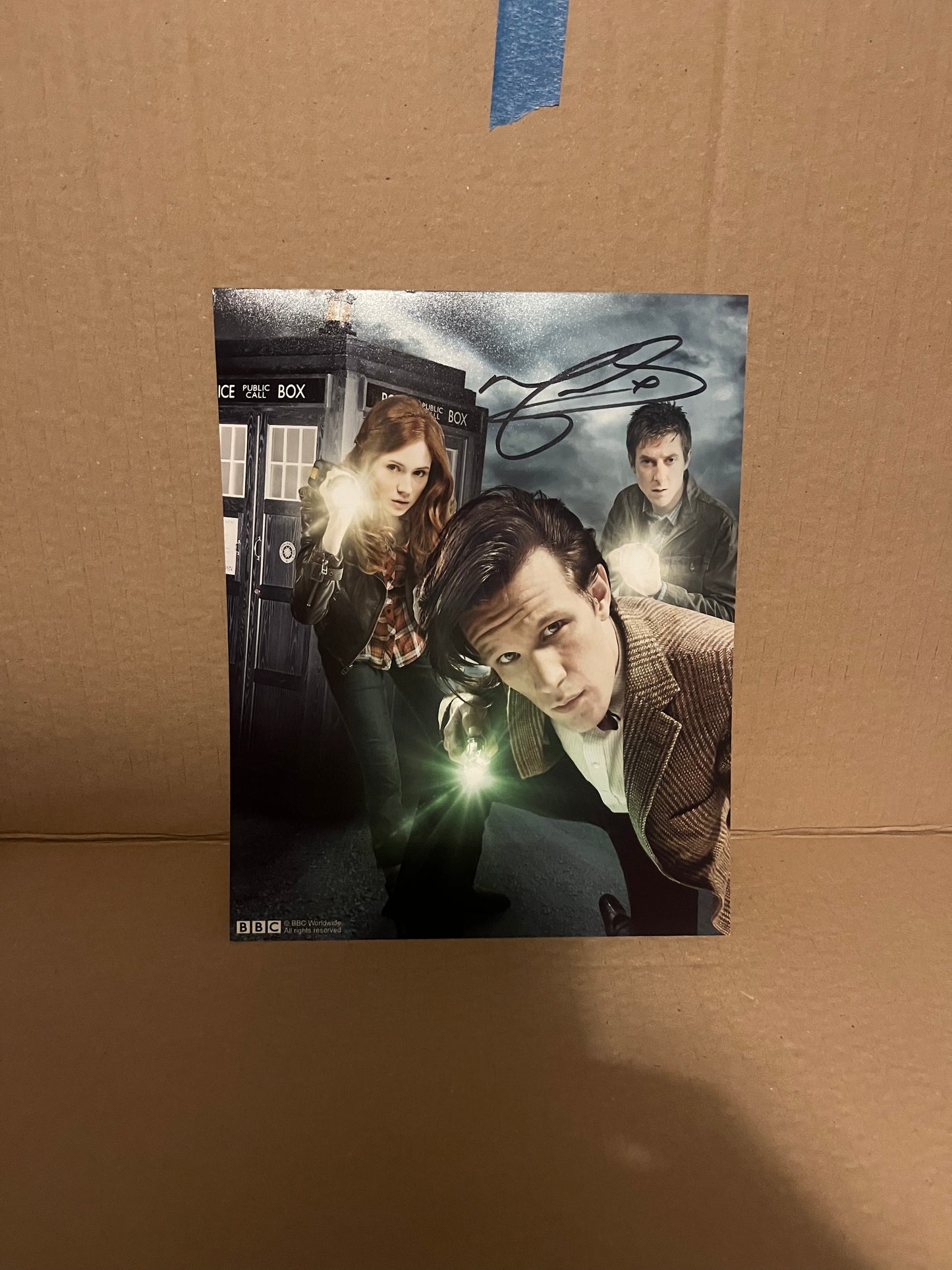 Matt smith signed 10x8